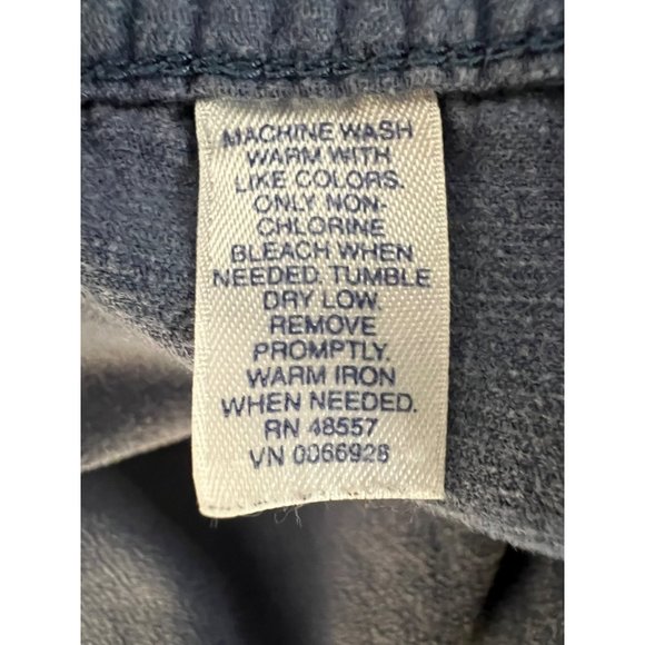 Cambridge Classic Large Blue Men’s Button up Corduroy, Long Sleeve Collar Pocket - Picture 13 of 13